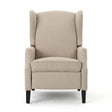 Westeros Wing Back Fabric Upholstered Recliner - Best Buy Furniture