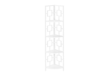 4 Tier Bookshelf, Bookcase, Etagere, Corner, For Office, Contemporary & Modern - Best Buy Furniture