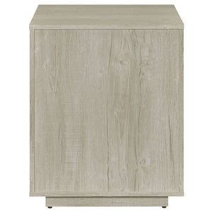 Loomis - 3 Drawer Home Office File Cabinet - White / Gray