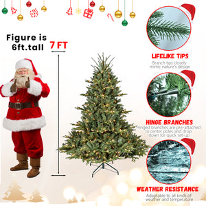 4FT Full-Shape Christmas Tree with 150 UL Lights