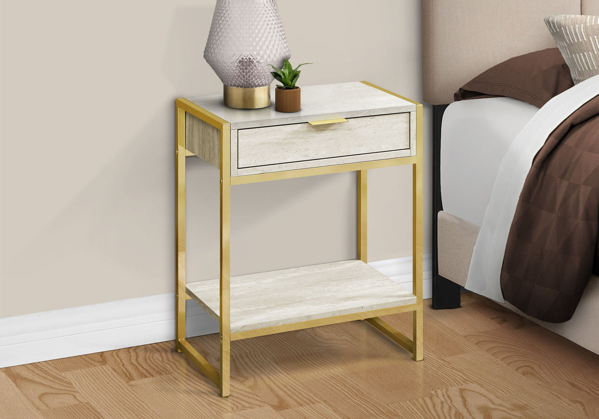 Accent Side Table, Storage Drawer, Spacious Tabletop - Best Buy Furniture
