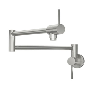 Modern Design Pot Filler Faucet Wall Mount Kitchen Sink, Folding Stretchable