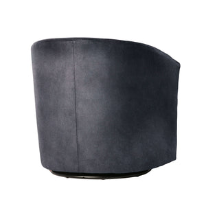 Eden - Swivel Chair With Upholstery And Hardwood Frame