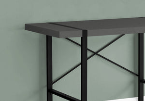Computer Desk For Home Office, Laptop, Modern Convenient Design - Gray - Best Buy Furniture