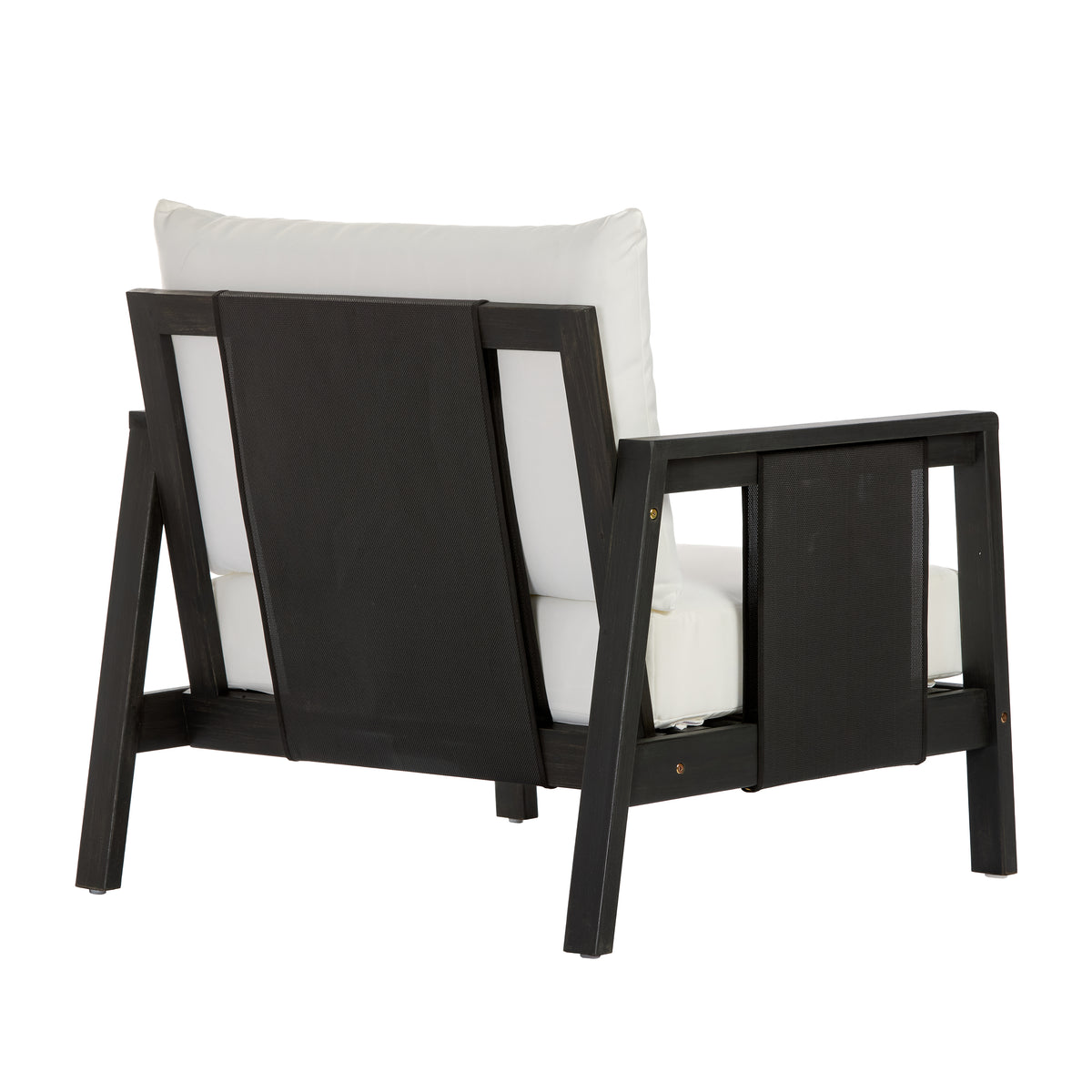 Outdoor Club Chairs (Set of 2) with Diamond-Pattern