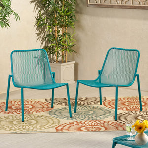 Outdoor Iron Chair With Design
