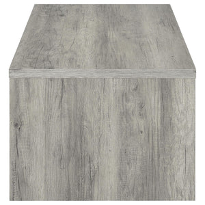 Nuberg - 2 Piece And End Table Set With Storage Drawers - Gray