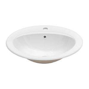 21.8 Inch Drop-In Bathroom Sink