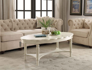 Fordon - French Antique Coffee Table - Ivory - Best Buy Furniture