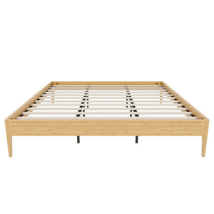 Modern Minimalist Style Platform Bed