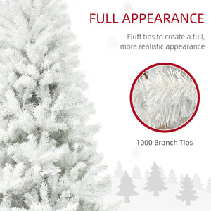 HOMCOM 6ft Tall Artificial Christmas Tree