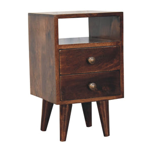 Solid Wood Mini Classic California Nightstand