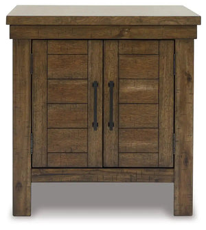 Moriville - Rectangular End Table - Grayish Brown - Best Buy Furniture