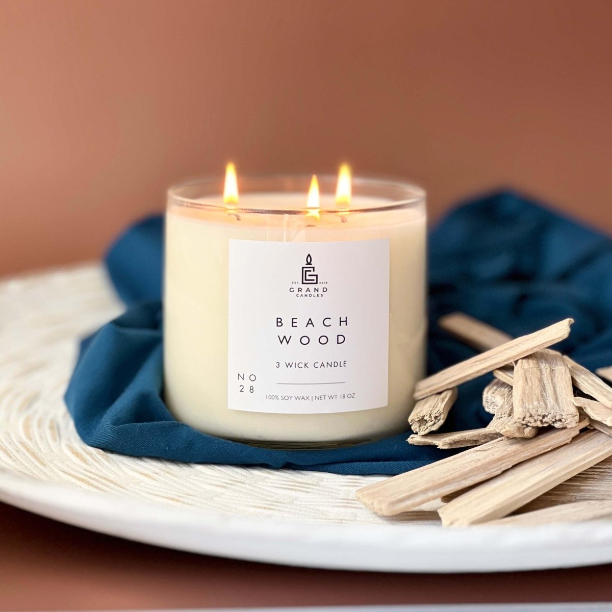 Beachwood Soy Candle