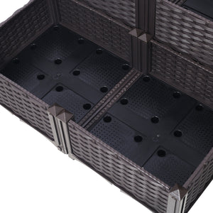 4 Piece Raised Garden Bed with Legs