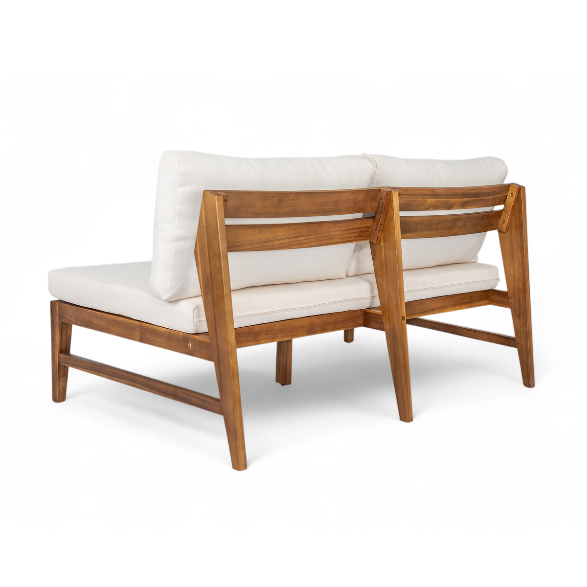 Patio Deep Seating Loveseat with Coffee Table