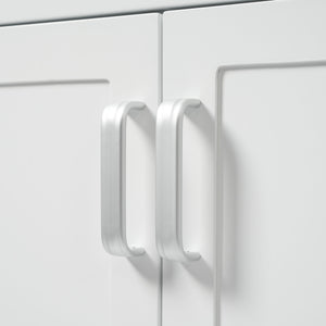 Bathroom Vanity With Sink, 2 Doors 8 Drawers, Soft Close System, Classic Design