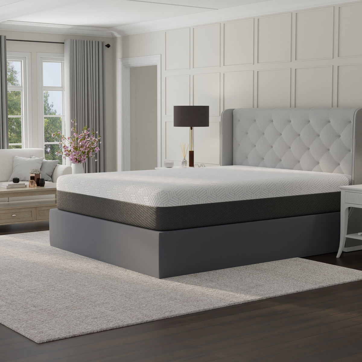 BedTech Pur Chill 12" Soft Hybrid Mattress with Phase Change Cooling Fabric - view 3