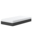BedTech Pur Chill 12" Soft Hybrid Mattress with Phase Change Cooling Fabric in White