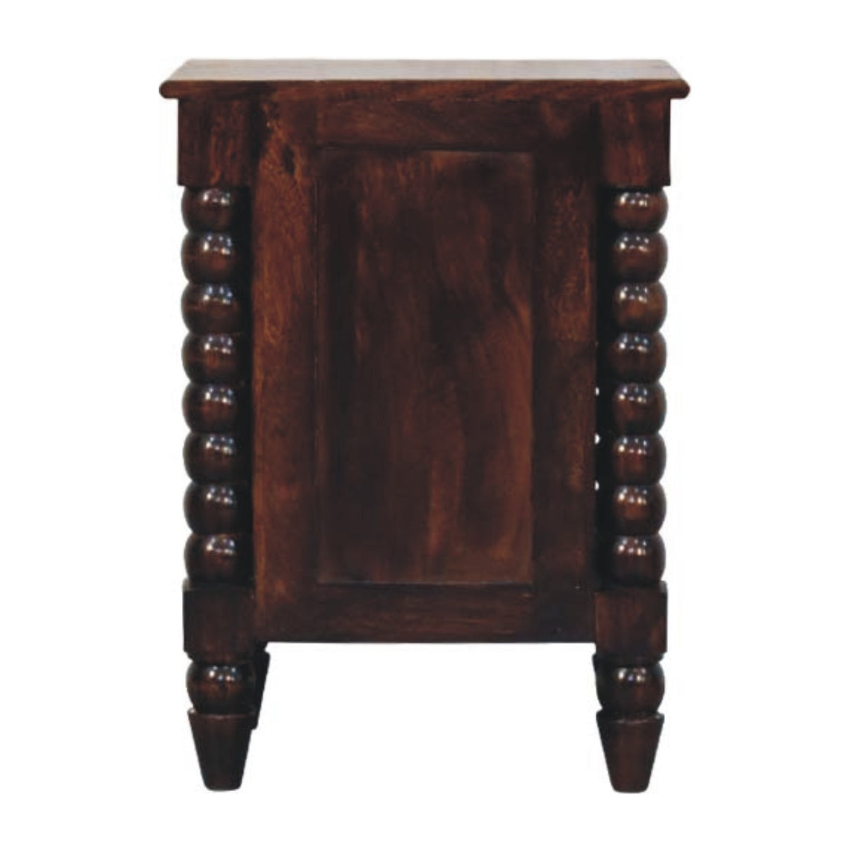 Solid Wood Spindle Duo Bedside