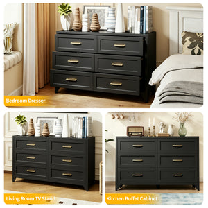 6 Drawer Dresser for Bedroom