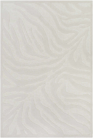 Benzonia 3D White Zebra Rug
