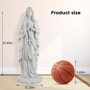 Best Garden 31.5" Large Madonna Prayer Statue with Weather-Resistant Resin - view 3
