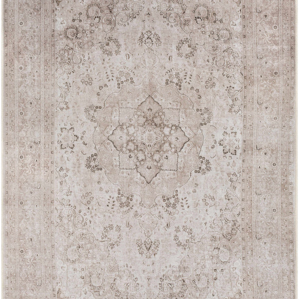 Bethany Vintage Flat Pile Washable Rug