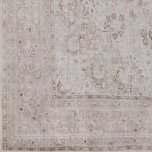 Bethany Vintage Flat Pile Washable Rug