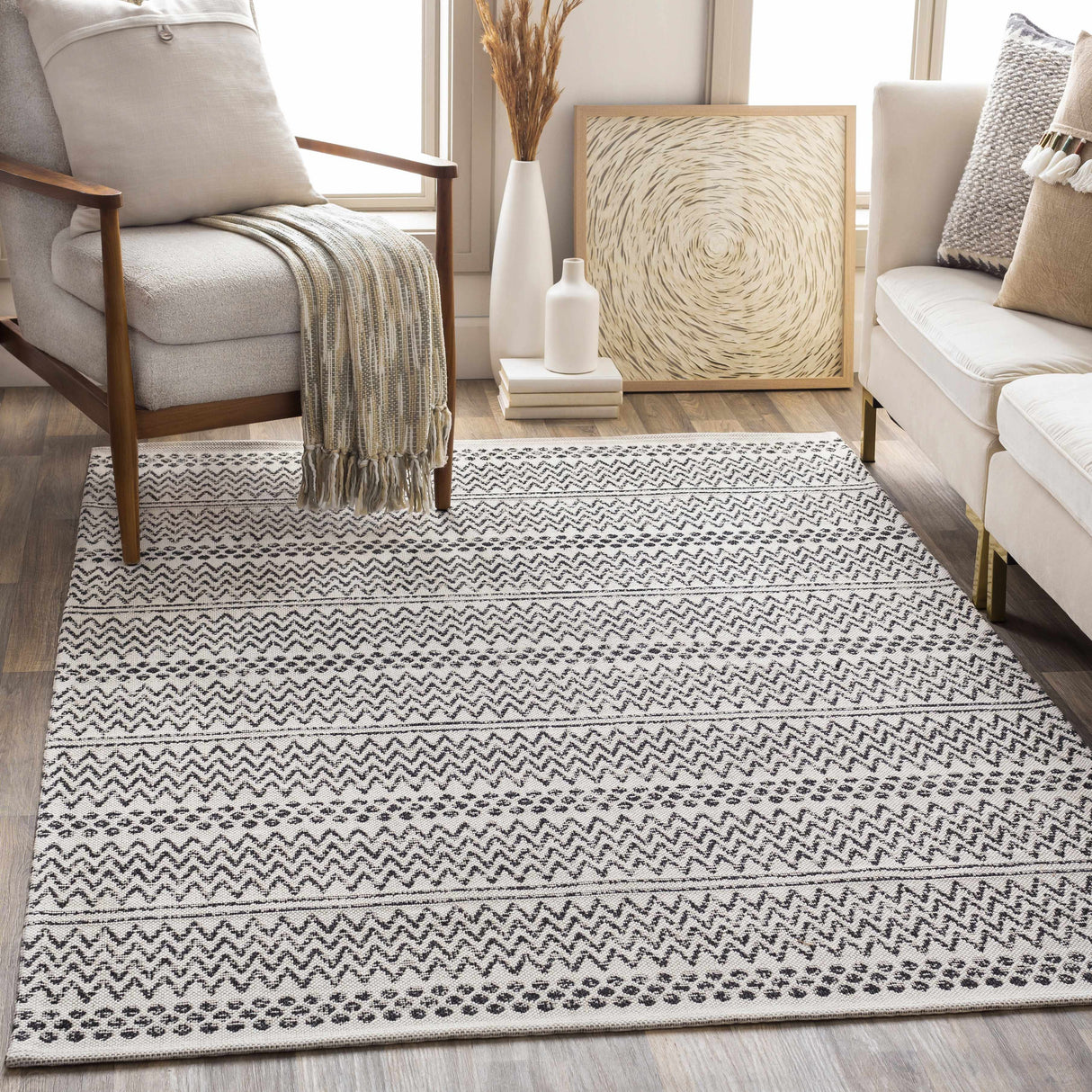 Bewbush Washable Area Rug - Clearance