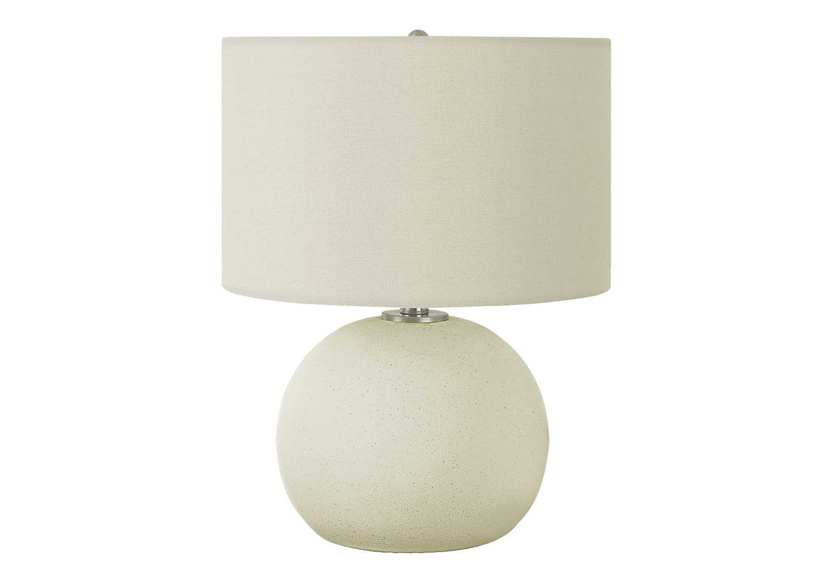 Lighting, Contemporary Table Lamp, Ceramic - Cream - Best Buy Furniture