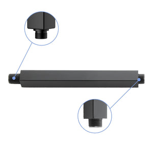 Premium 8" Ceiling Mounted Shower Arm With Flange