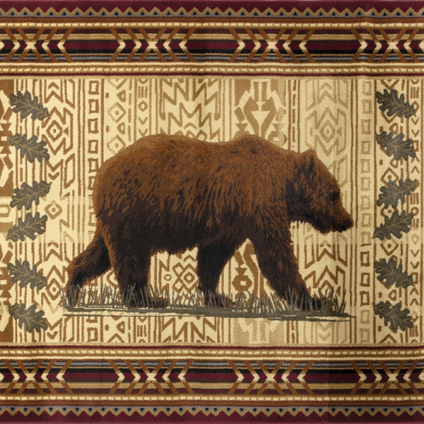 Nature's Nest - GC_CBL3007 Lodge Area Rug
