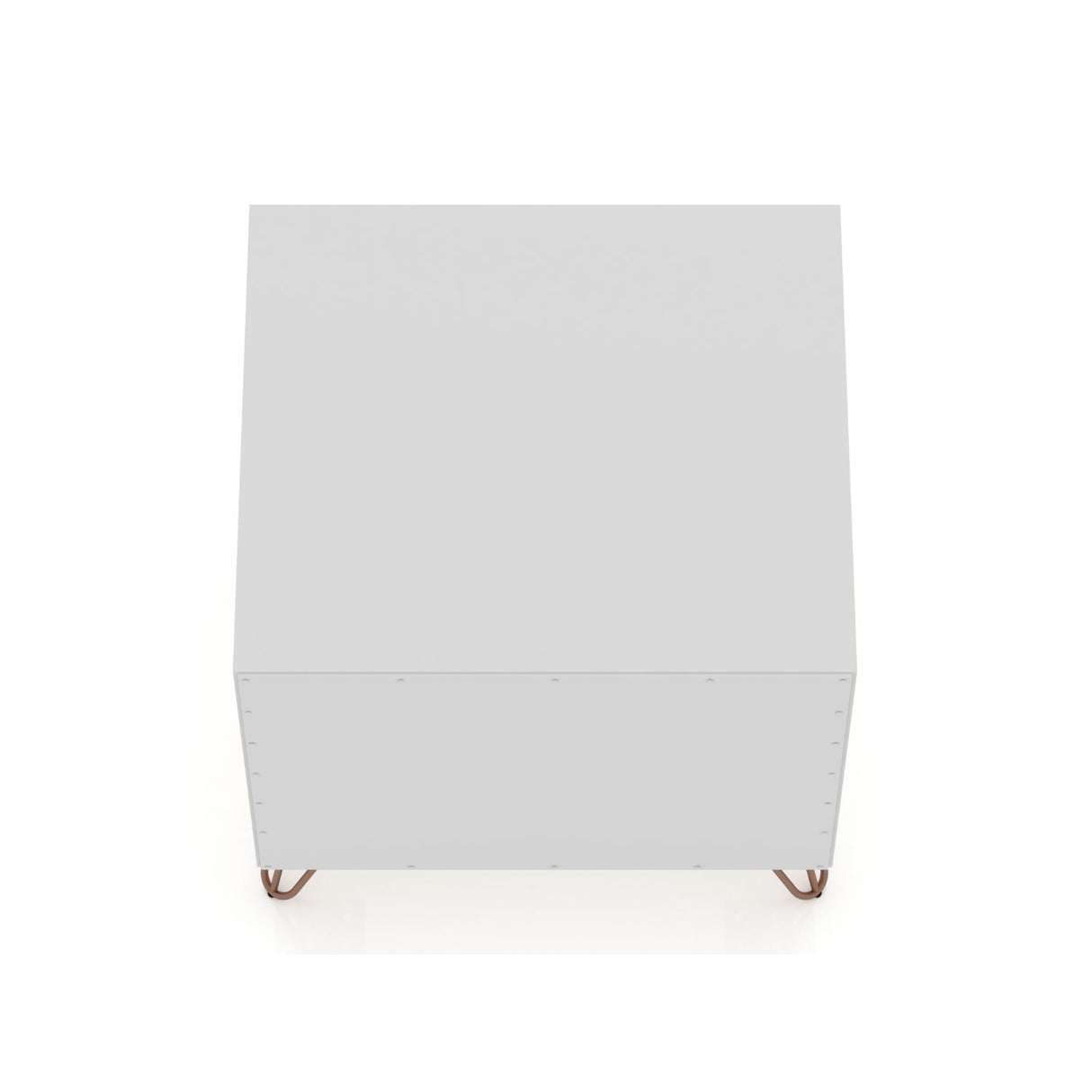 Rockefeller - Nightstand With 2 Drawers - White