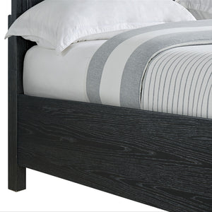 Storage Bed With Panel Headboard And Spacious Footboard Drawers