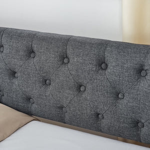 Size Upholstered Daybed With Trundle And USB Charging Armrest