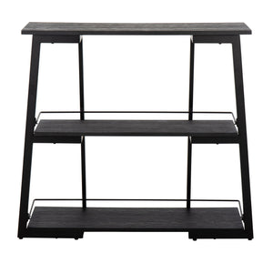 Converge - Industrial Bookcase - Black