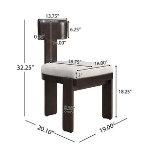 Upholstered Dining Fabric Side Chairs (Set of 2) - Best Buy Furniture