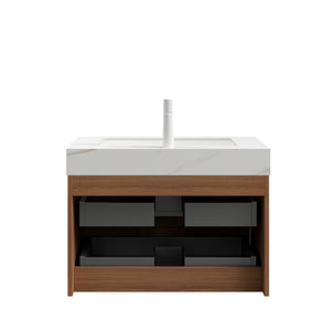 Tilley 30" Bathroom Vanity & Sink with 2 Drawers
