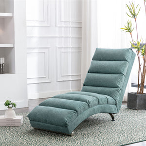 Massage Chaise Lounge Indoor With Remote Control, Ergonomic Electric Massage Lounger