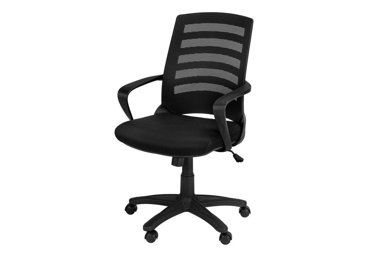 Office Chair, Adjustable Height, Swivel, Ergonomic, Armrests - Best Buy Furniture