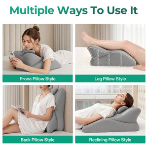 Ergonomic Memory Foam Support Pillow for Couples