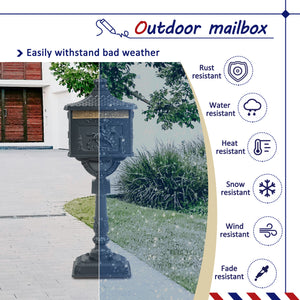 Mailbox Cast Aluminum