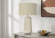 Contemporary Lighting, Table Lamp, Ceramic, Resin - Cream - Best Buy Furniture