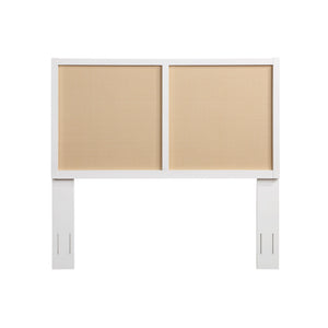 Barkley - Cane Headboard With Adjustable Height
