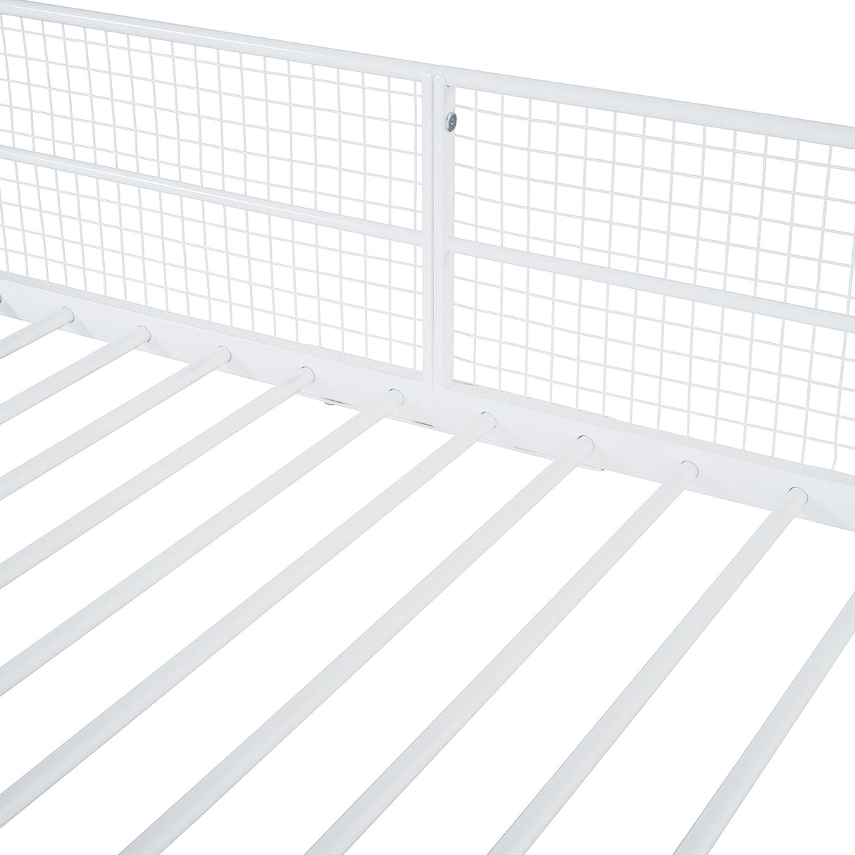 Bunk Bed With 5 Tier Shelves