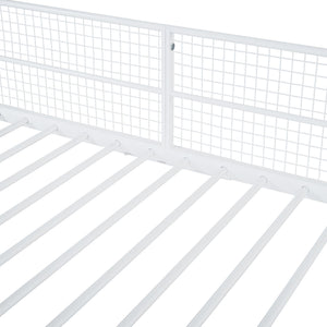 Bunk Bed With 5 Tier Shelves
