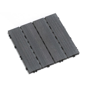 Patio Deck Tiles, Pack Of 22