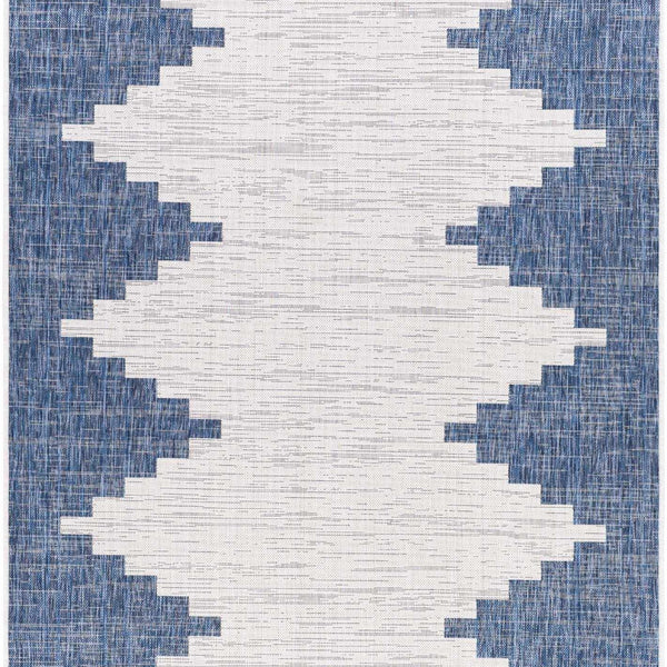 Djugun Navy Indoor & Outdoor Area Rug - Clearance
