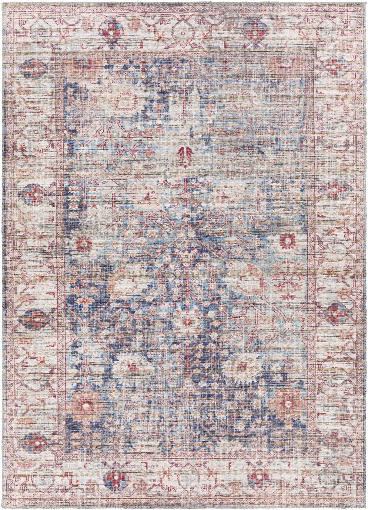 Balindong Washable Printed Jute Rug - Clearance